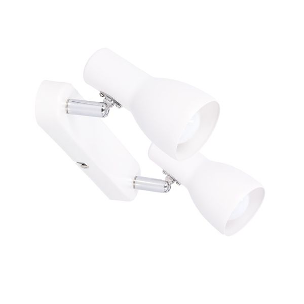 Picardo listwa 2x40W E14 biały mat zdjęcie 8