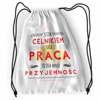 Plecak Dla Celnika Sportowy Szkolny Worek Torba Z Nadrukiem Ze Zdjęciem