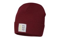 Broel Harry czapka dla chłopca prążkowana bordo 50-52