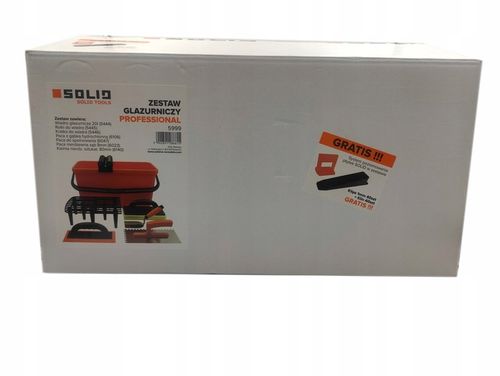 SOLID WIADRO GLAZURNICZE DO FUGOWANIA 20L ZESTAW L na Arena.pl