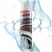 CZERNIDŁO DO OPON BRUMM NABŁYSZCZA PIELĘGNUJE KONSERWUJE SPRAY 600 ml