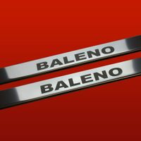 Listwa progowa SUZUKI BALENO MK1 Stal nierdzewna 304 połysk 2szt