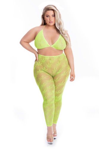 all about leaf bra set grn, plus size na Arena.pl