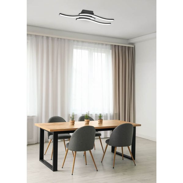 Przysufitowe listwy czarne Route R62473132 plafon LED 5W 3000K zdjęcie 4