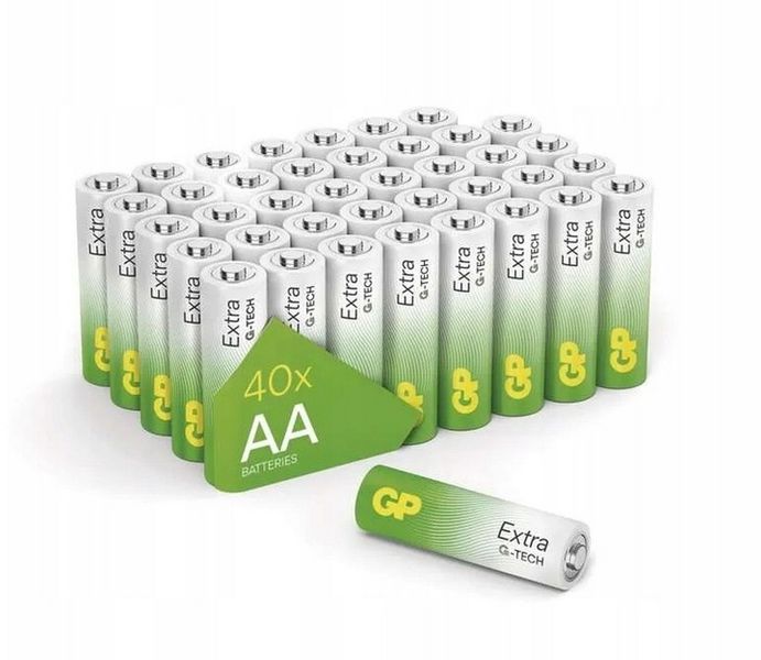 Baterie AA R6 40 szt. GP Extra G-tech alkaliczne zdjęcie 1