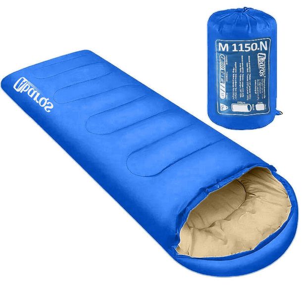 Śpiwór Abarqs 1150.N Mumia Niebieski zdjęcie 1