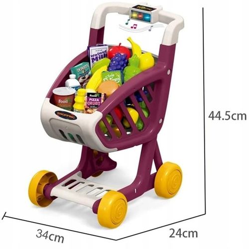 Wózek Sklepowy Dla Dzieci KOSZYK Zakupowy Supermarket KASA AKCESORIA MATADI na Arena.pl