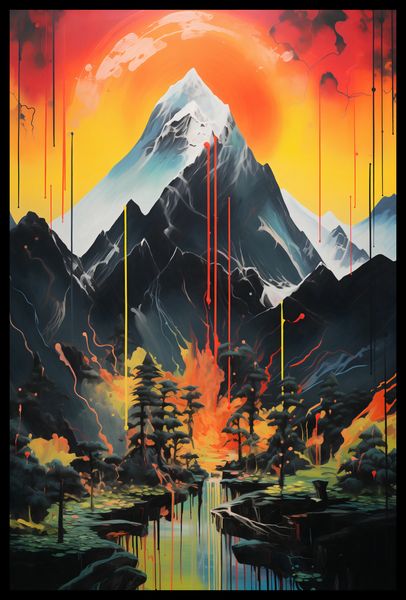 Plakat 40x60cm Górska Alchemia zdjęcie 2