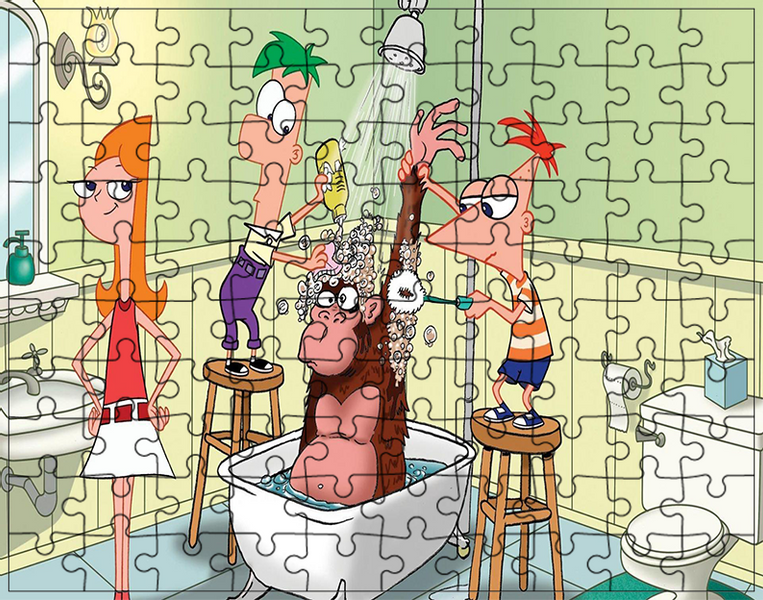 Puzzle Fineasz i Ferb zdjęcie 1