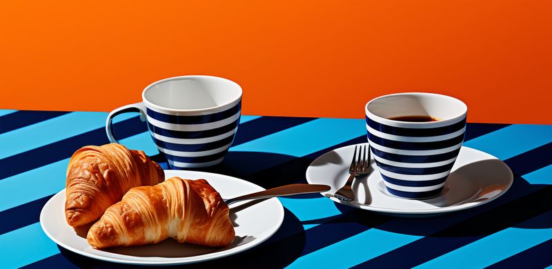 Plakat 91,3x44,5cm Croissanty zdjęcie 1