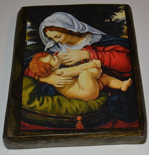 Ikona Matka Boża Karmiąca patronka szczególnych i ważnych spraw na Arena.pl