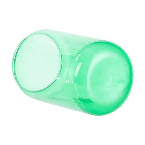 Szklanka 400 ml do sublimacji - zielona zdjęcie 3