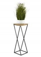 KWIETNIK STOJĄCY INDUSTRIALNY METAL BLAT MDF 70 cm