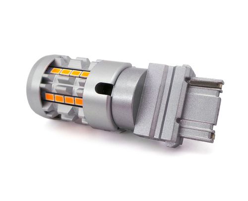 żarówka LED 3156, P27W 12-24V bez błędu pomarańczowa 100% CANBUS na Arena.pl