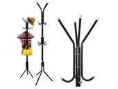 Wieszak stojący podłogowy stojak na ubrania 175cm