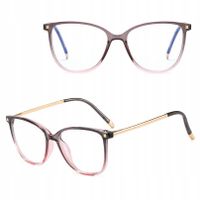 SOLIDNE Damskie Okulary Zerówki do KOMPUTERA Blue Light OPRAWKI
