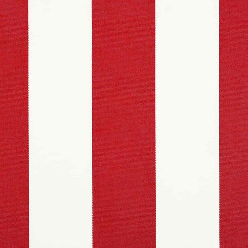 Markiza zwijana Czerwony i Biały 350 x 250 cm Tkanina i Metal na Arena.pl