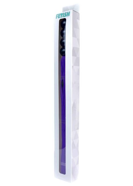 Silicone Whip Purple 14"" - Fetish B - Series zdjęcie 7