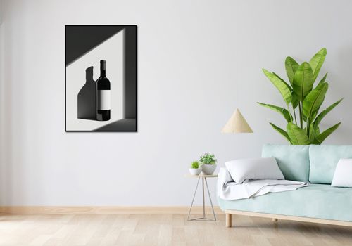 Plakat 68x101cm Butla Wina na Arena.pl
