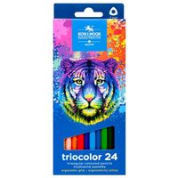 Kredki Triocolor 3134 24 Kolory 7 Mm Tygrys -