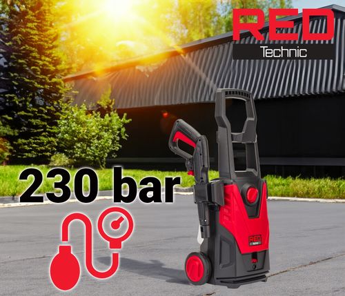 MYJKA CIŚNIENIOWA 230 BAR MOC 1600W TURBO LANCA ALUMINIOWA POMPA ZESTAW XXL na Arena.pl