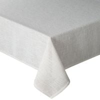 Obrus INES 12 140x220 cm kremowy tkanina złota nitka elegancja