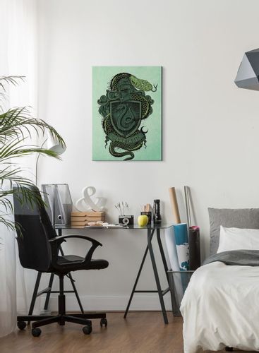 Harry Potter Slytherin - obraz na płótnie 60x80 cm na Arena.pl