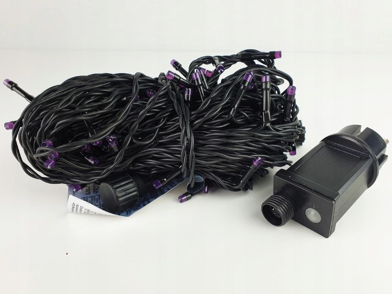 LAMPKI CHOINKOWE 100LED ZEW/WEW+TIMER+ZŁĄCZE ATEST zdjęcie 4