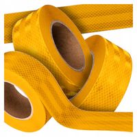 25m TAŚMA ODBLASKOWA SAMOPRZYLEPNA KONTUROWA ŻÓŁTA