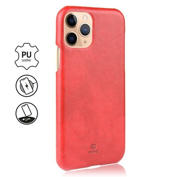 Crong Essential Cover - Etui iPhone 11 Pro Max (czerwony) zdjęcie 3