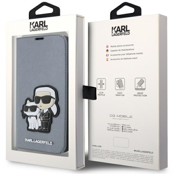 Etui Karl Lagerfeld do iPhone 14 Pro Max, Srebrny zdjęcie 7