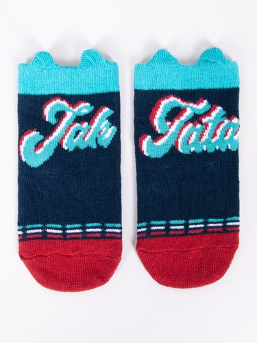 Skarpety chłopięce z elementem 3D kolorowe 6PAK 14-16 YOCLUB na Arena.pl