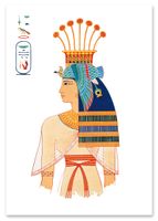 Plakat cyfrowy do wydruku egipt faraon