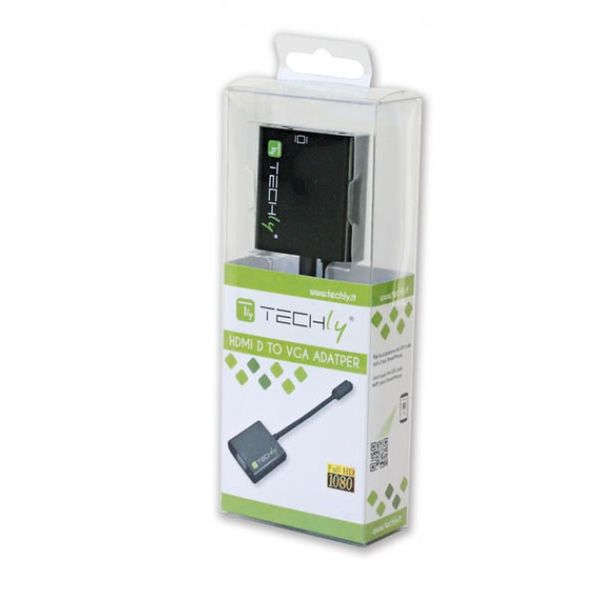 KONWERTER TECHLY HDMI MICRO D na VGA M/F z AUDIO 302938 zdjęcie 3