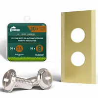 Tytanowe noże do kosiarki ostrza do robota WORX LANDROID zestaw 30szt