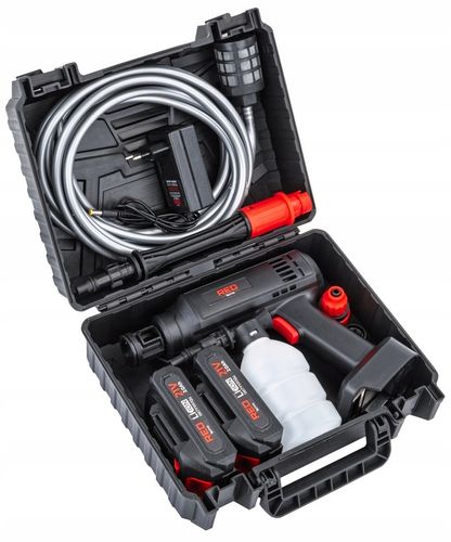 MYJKA CIŚNIENIOWA AKUMULATOROWA OGRODOWA 21V BEZPRZEWODOWA WALIZKA na Arena.pl