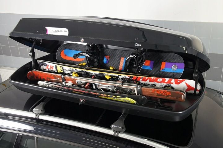 BOX DACHOWY BAGAŻNIK MODULA CIAO 430LCZARNY BOXY SOSNOWIEC zdjęcie 7