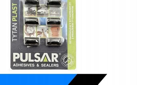 KLEJ EPOKSYDOWY DO METALU PULSAR TYTANPLAST KIT NAPRAWCZY 30 g (6 x 5g) na Arena.pl