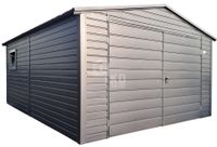 Schowek domek ogrodowy 4x6m Brama dwuskrzydłowa okno dach dwuspadowy TKD321