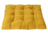 Miękkie legowisko dla psa - poducha Mimiko Pets Velvet 100x70cm musztarda