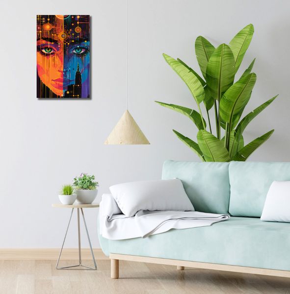 Obraz 30x50cm Cyfrowa Psyche zdjęcie 2