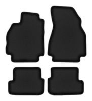 Dywaniki welurowe Renault Megane II 2002-2008 hatchback czarne