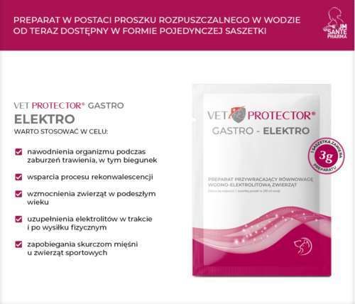 Vet Protector Gastro – Elektro saszetka 3g na Arena.pl