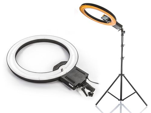 Lampa pierścieniowa 65W Statyw Uchwyt do telefonu na Arena.pl