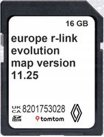 Mapa Karta Renault R-LINK Evolution 11.25 EU RADARY