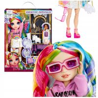 RAINBOW HIGH CREATIVE CRYSTALS LALKA AMAYA + AKCESORIA 121411