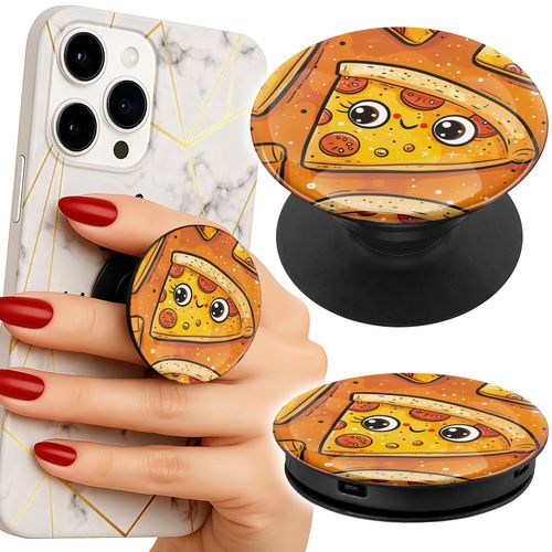Uchwyt do telefonu Popsocket na palce/stojak SŁODKA UŚMIECHNIĘTA PIZZA na Arena.pl