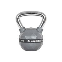 Hantla kettlebell gumowana PU 12 kg Insportline