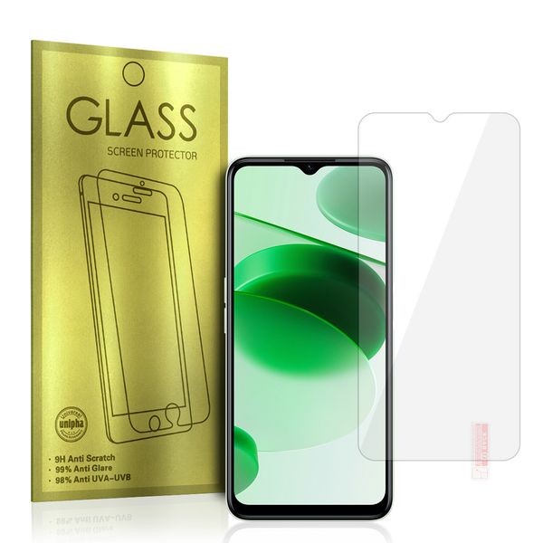 Hartowane szkło Gold do REALME C35 zdjęcie 1