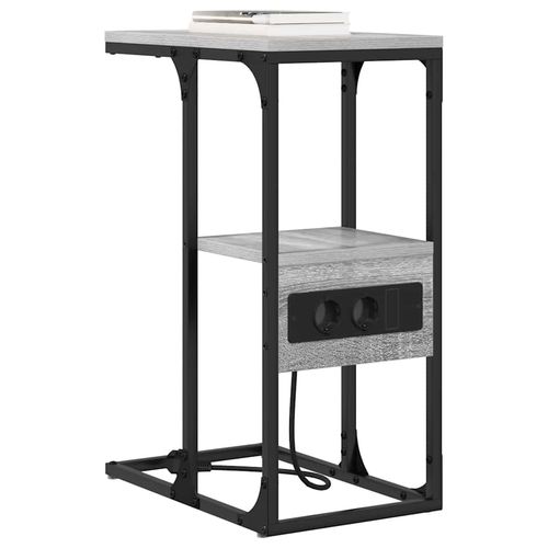 Szafka Nocna z szufladą Szary dąb sonoma 41.5 x 26 x 60.5 cm na Arena.pl